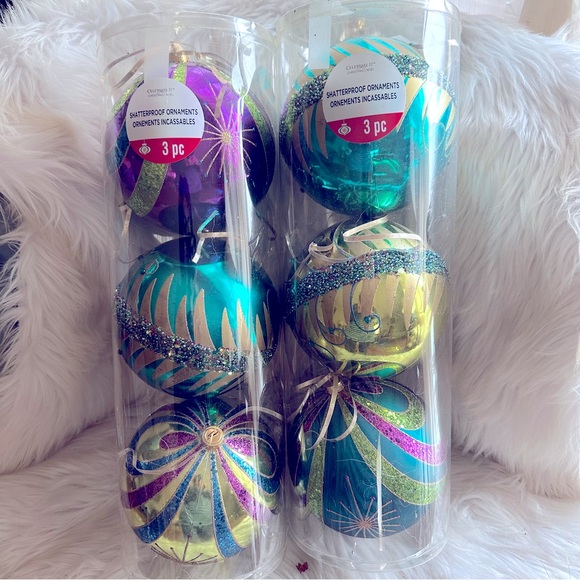 6 CELEBRATE IT ORNAMENTS - Picture 1 of 17